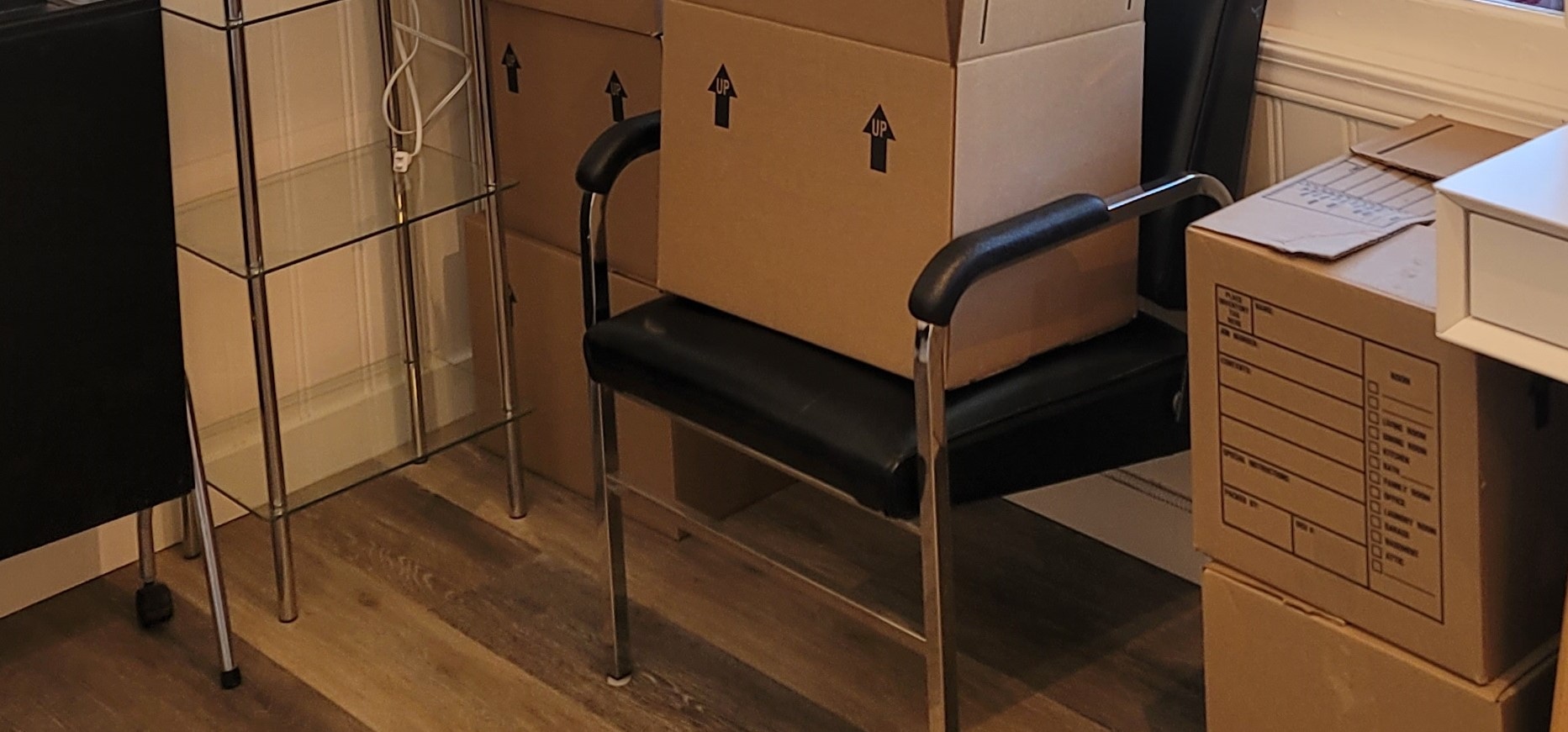 after photo of behind-the-wall mold remediation project